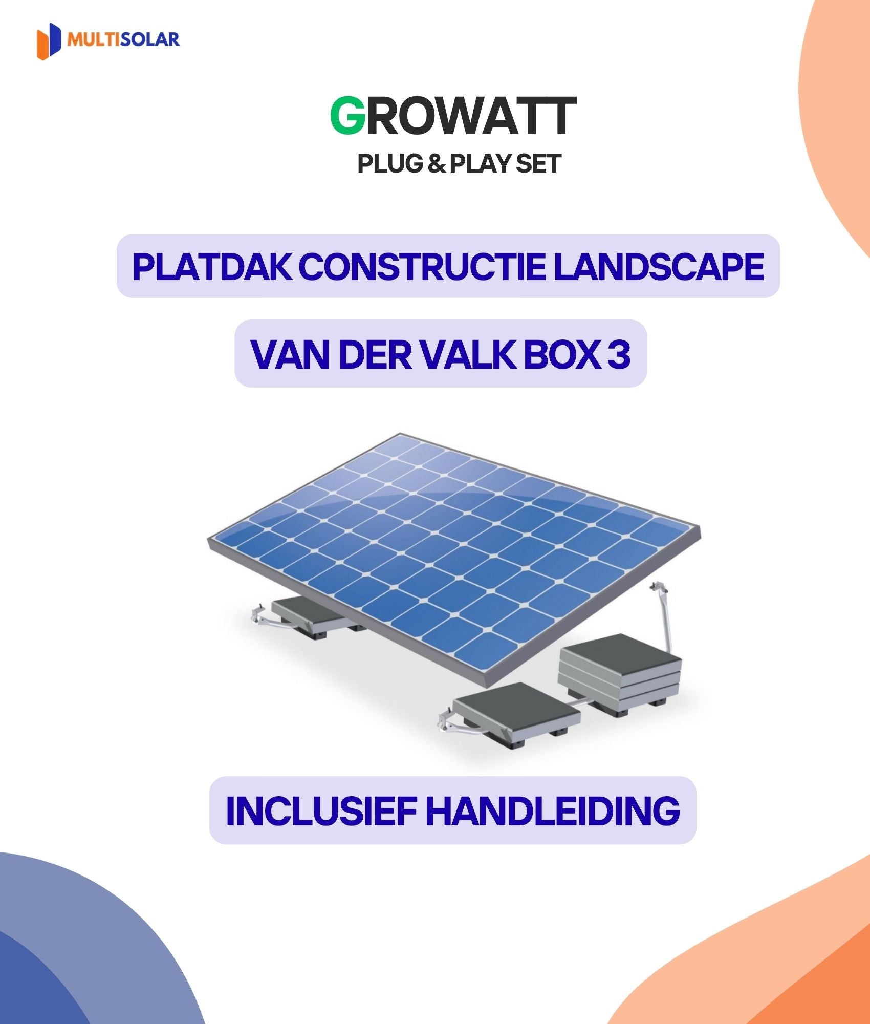 Système de panneaux solaires Growatt Plug &amp; Play – 2 panneaux (micro-onduleur, câblage et panneaux inclus)