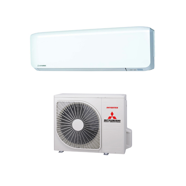 Mitsubishi Heavy Premium SRK25ZS-WF 2,5 kW Airconditioner SET (met WiFi)