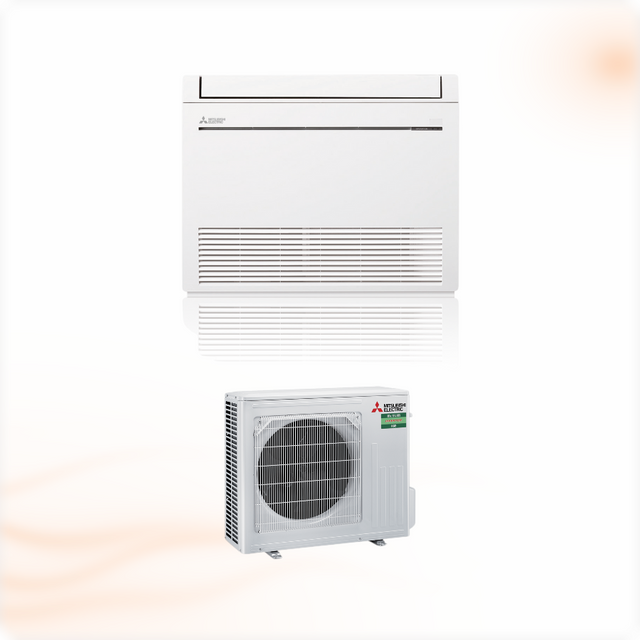Mitsubishi Electric MFZ-KT50VG 5,0 kW Airconditioner Vloermodel SET (zonder WiFi)