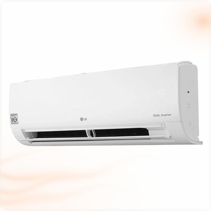 LG Comfort binnenunit met wifi, schuin vooraanzicht