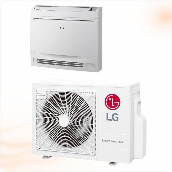 LG UQ18F 5,0 kW Vloermodel SET