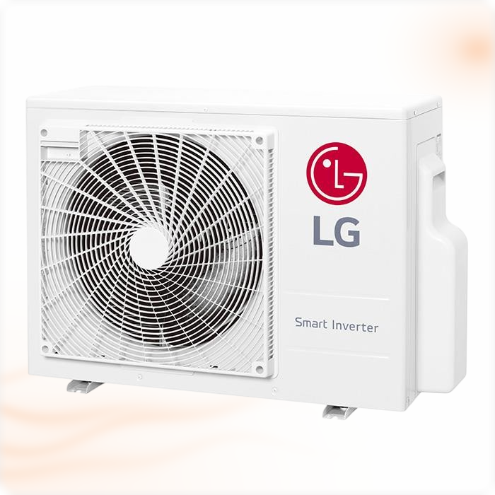 LG UQ18F vloermodel airco set 5,0 kW, buitenunit