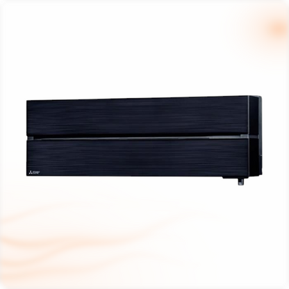 Mitsubishi Electric Diamond Onyx Black MSZ-LN binnenunit, vooraanzicht