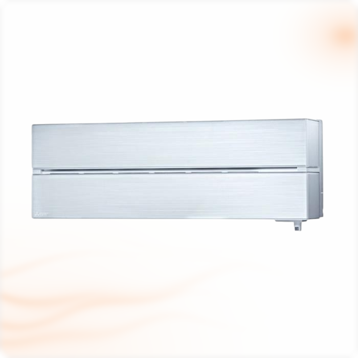 Mitsubishi Electric Diamond Pearl White MSZ-LN binnenunit, vooraanzicht