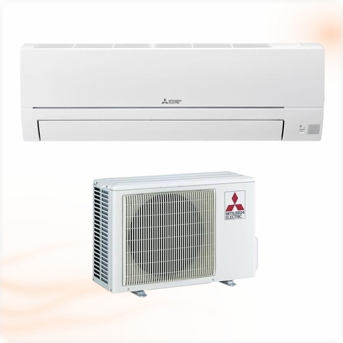 Mitsubishi Electric Basic MSZ-HR airco set, binnen- en buitenunit
