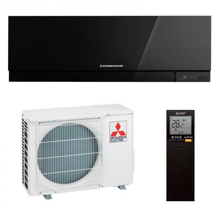 Mitsubishi Electric Premium Onyx Black MSZ-EF35VGK-B 3,5 kW Airconditioner SET (met WiFi)