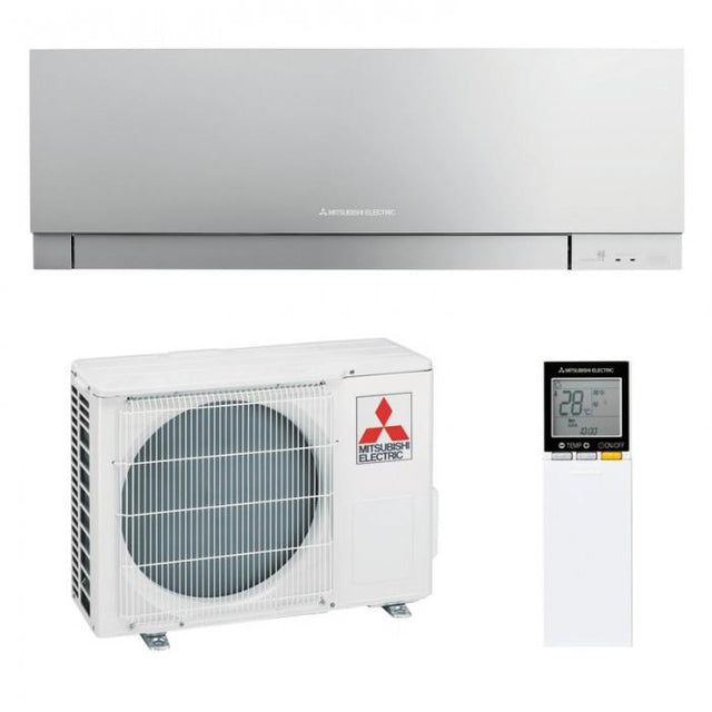 Mitsubishi Electric Premium Silver MSZ-EF25VGK-S 2,5 kW Airconditioner SET (met WiFi)