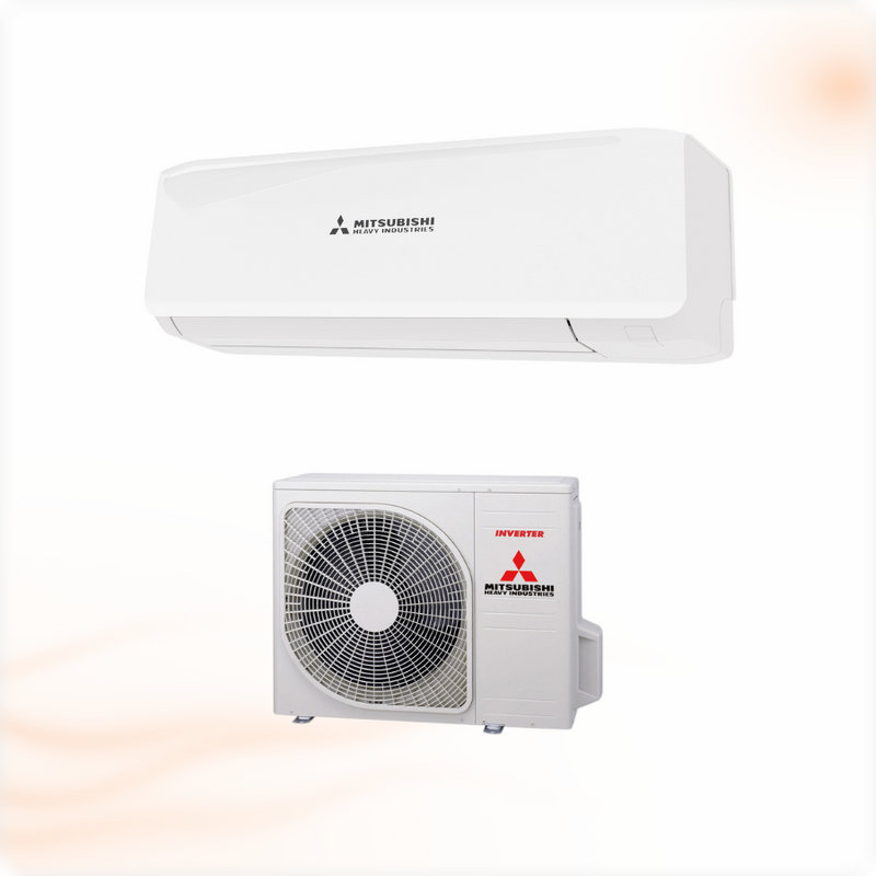 Mitsubishi Heavy Standard SRK25ZSP-W 2,5 kW Airconditioner SET (zonder WiFi)