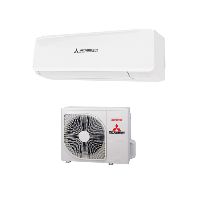 Mitsubishi Heavy Standard SRK25ZSP-W 2,5 kW Airconditioner SET (zonder WiFi)