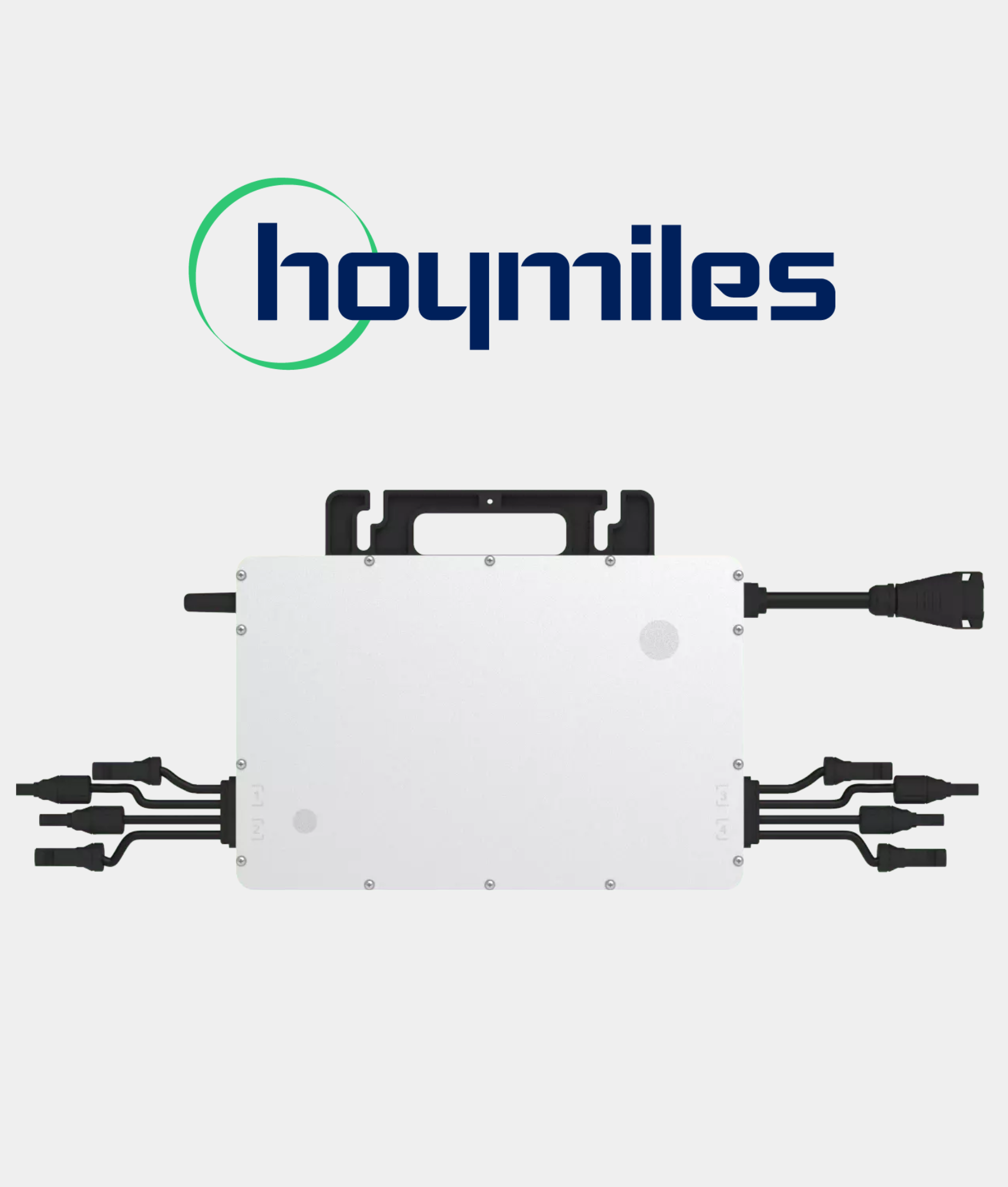 Système de panneaux solaires Hoymiles Plug &amp; Play – 4 panneaux (micro-onduleur, câblage et sous-structure inclus (copie))