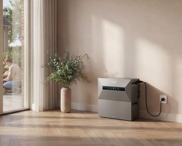 Anker SOLIX Solarbank Max AC 7 kWh opslag avond en nacht