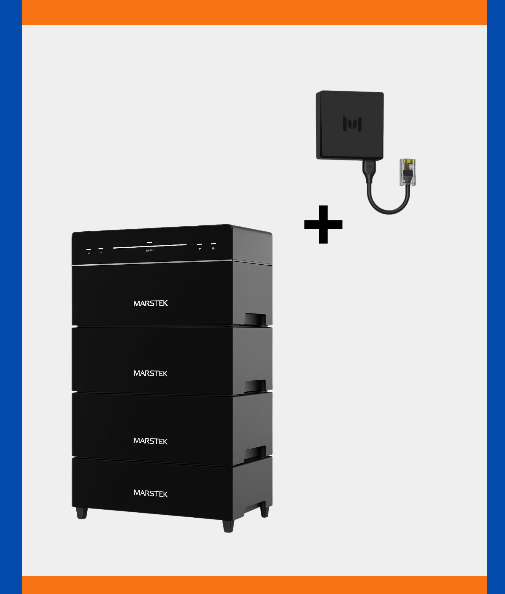 Marstek Venus A | 8,48 kWh Plug Play Thuisbatterij | Energie Opslag | Modulair Uitbreidbaar