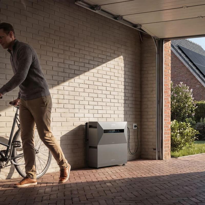 Anker SOLIX Solarbank Max AC | 7 kWh- 42 kWh | Plug-in Thuisbatterij | 10.000 cycli