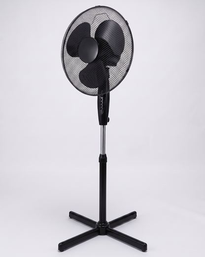 Hausberg HB-5100NG statiefventilator 40 cm, vooraanzicht op standaard