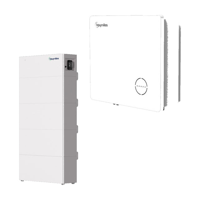 Onduleur hybride Hoymiles HYS-3,68 kW + batterie 5,12 kWh (LFP)