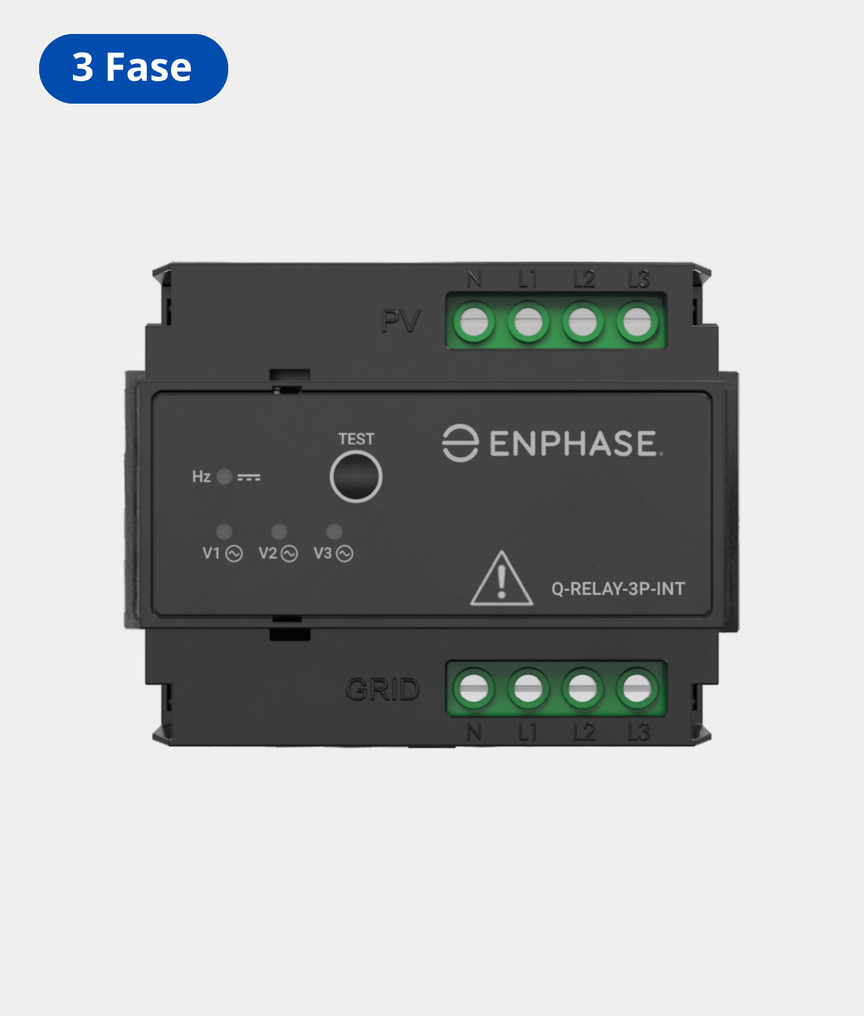 Relais externe Enphase – triphasé 