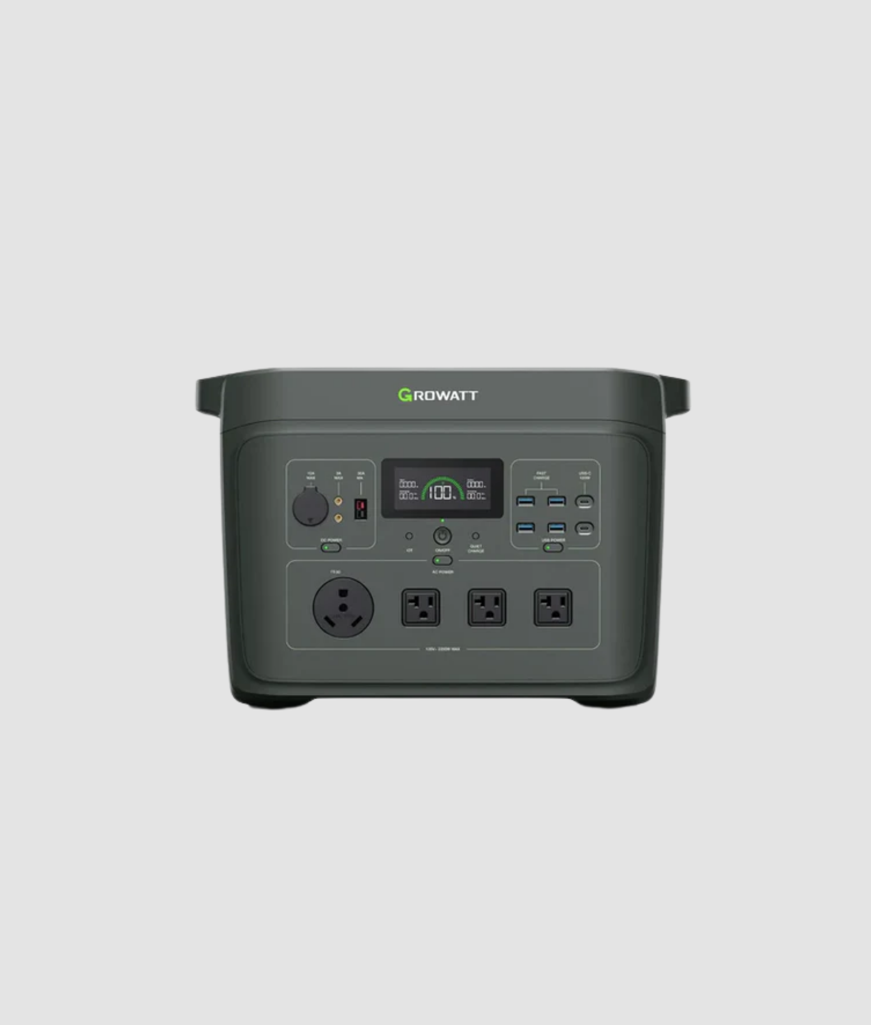 Growatt INFINITY 2000 – Centrale électrique portable 2048 Wh 