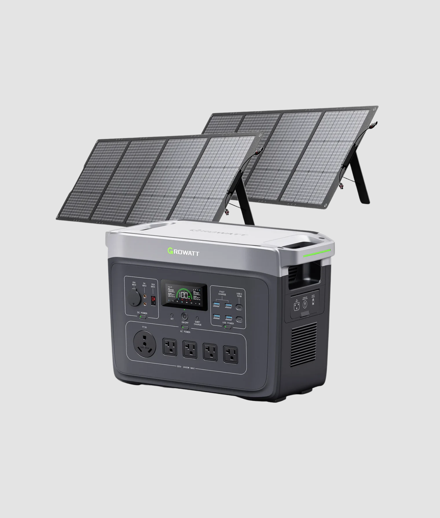 Growatt INFINITY 2000 – Centrale électrique portable 2048 Wh 