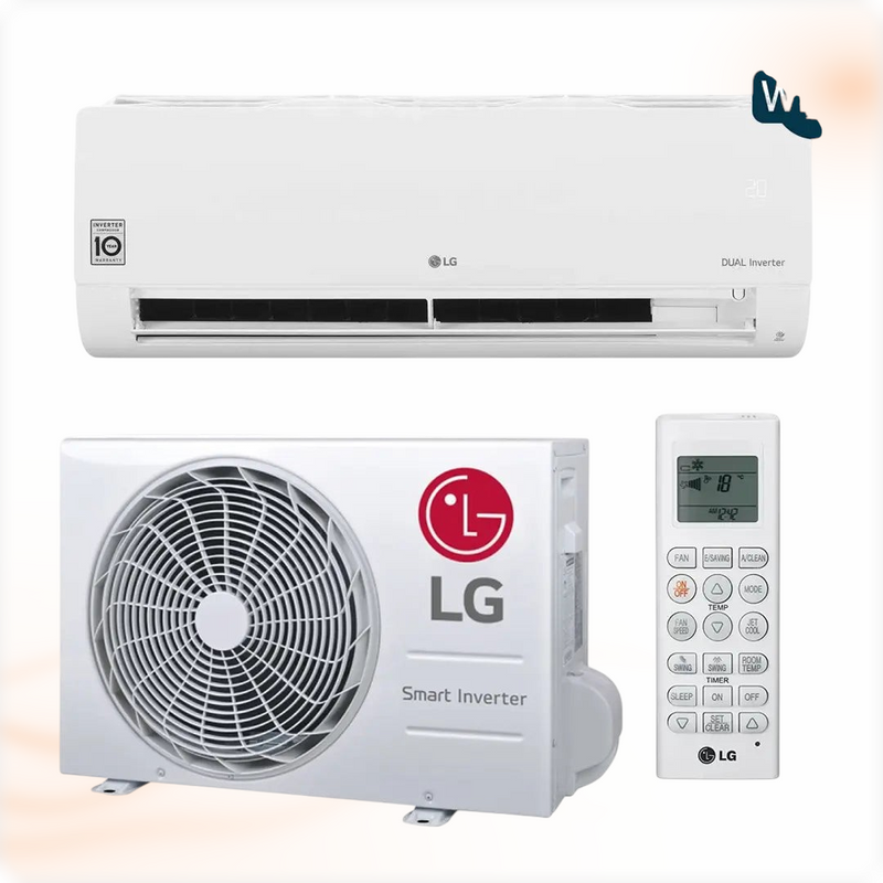LG Comfort DUALCOOL EZ12CSS 3,5 kW Airconditioner SET (met WiFi)