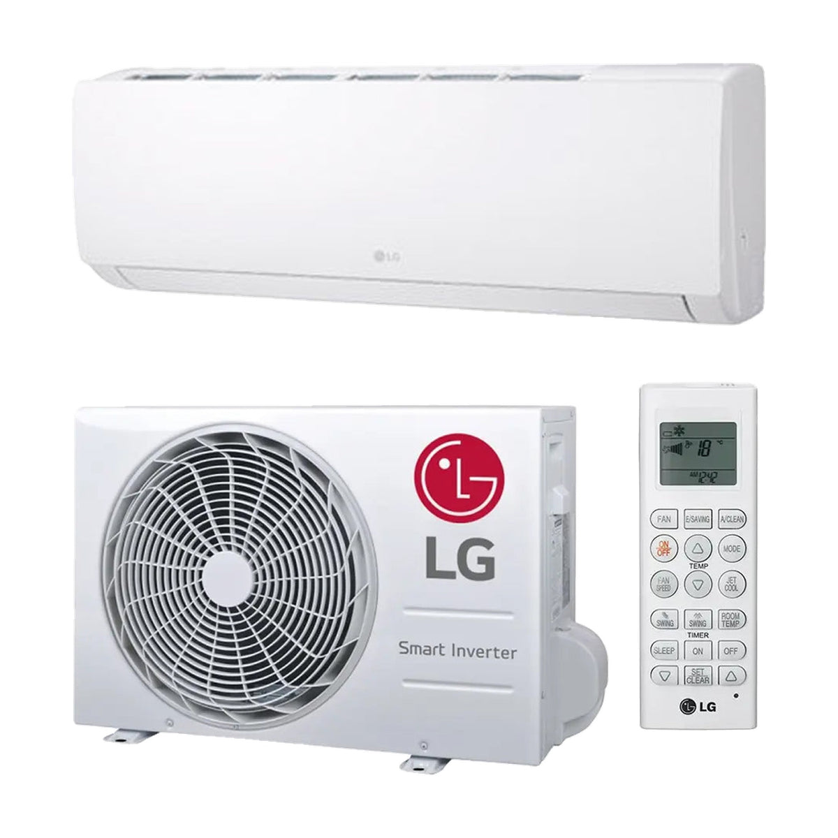 LG W-Model W18TE 5,0 kW Airconditioner SET (zonder WiFi)
