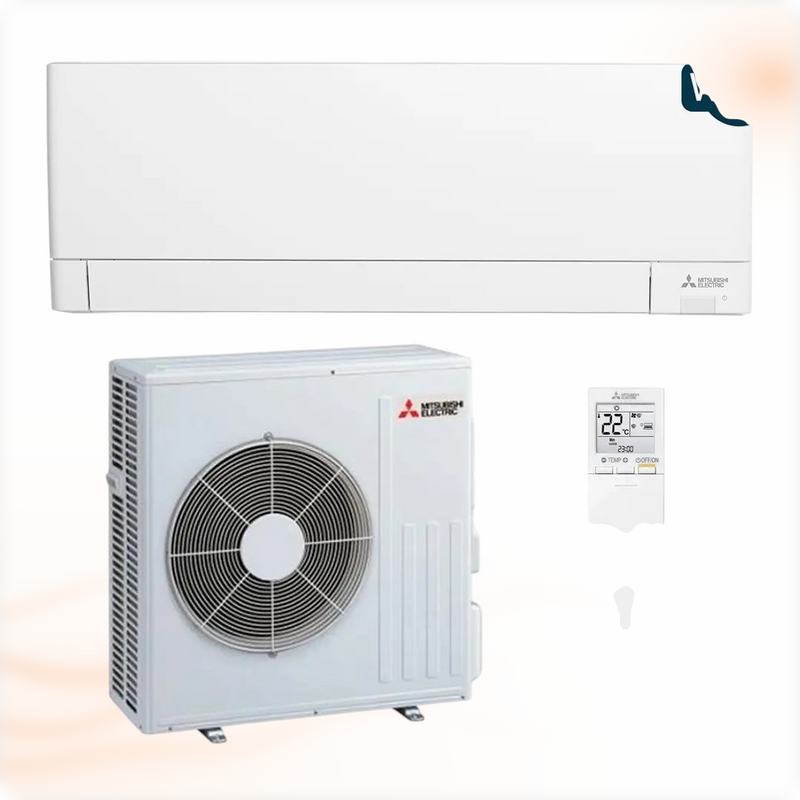 Mitsubishi Electric Compact MSZ-AP60VGK 6,0 kW Airconditioner SET (met WiFi)
