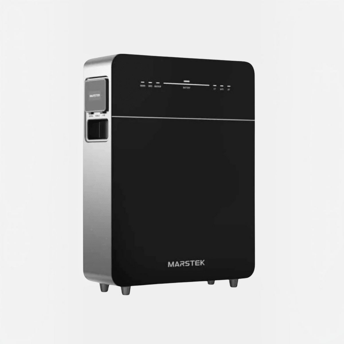 Multi Solar Marstek Venus V3 5.12 kWh LiFePO4 home battery in a sleek black design for energy storage.
