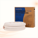 Multi Solar NovaTube duo insulated copper cooling pipe roll 20m with 1/4 and 3/8 inch diameters and 8mm insulation