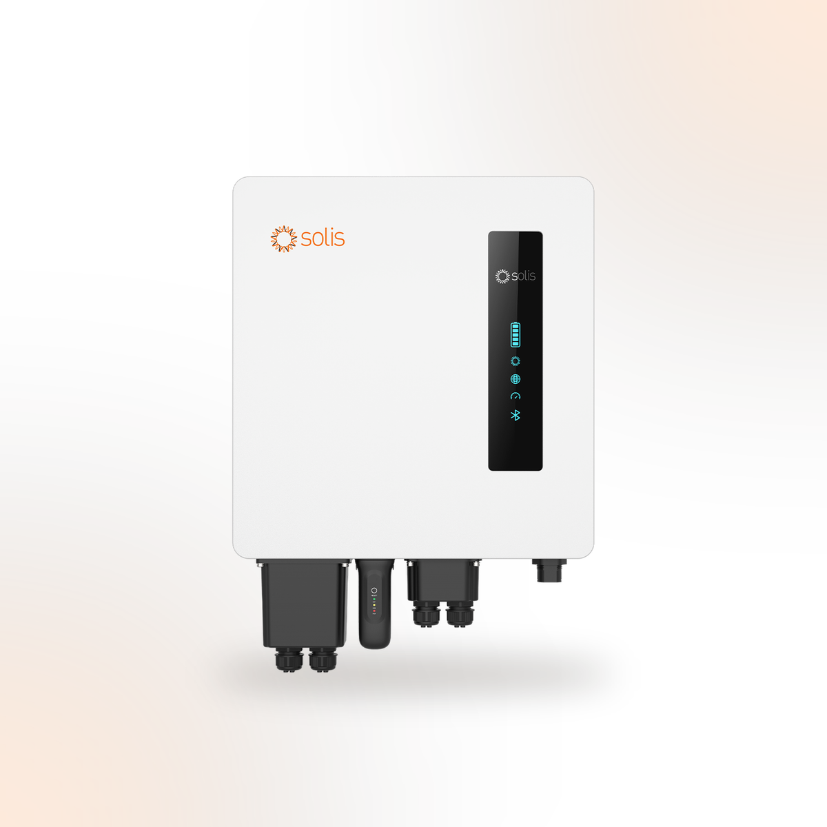 Solis S6 AC-gekoppelde Batterijomvormer – vooraanzicht