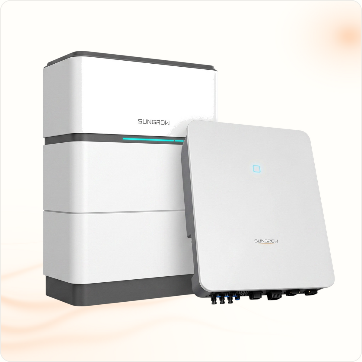 Multi Solar Sungrow 10 kWh home battery system with SH10T 10 kW hybrid inverter for residential solar energy storage