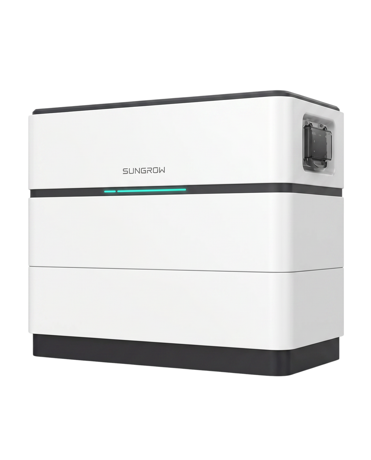 Multi Solar Sungrow SBH 10 kWh modular home battery system with white casing and integrated LED status indicator