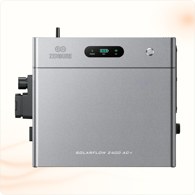 Zendure SolarFlow 2400 AC+ Thuisbatterij | Plug & Play | 2,4 t/m 16,80 kWh