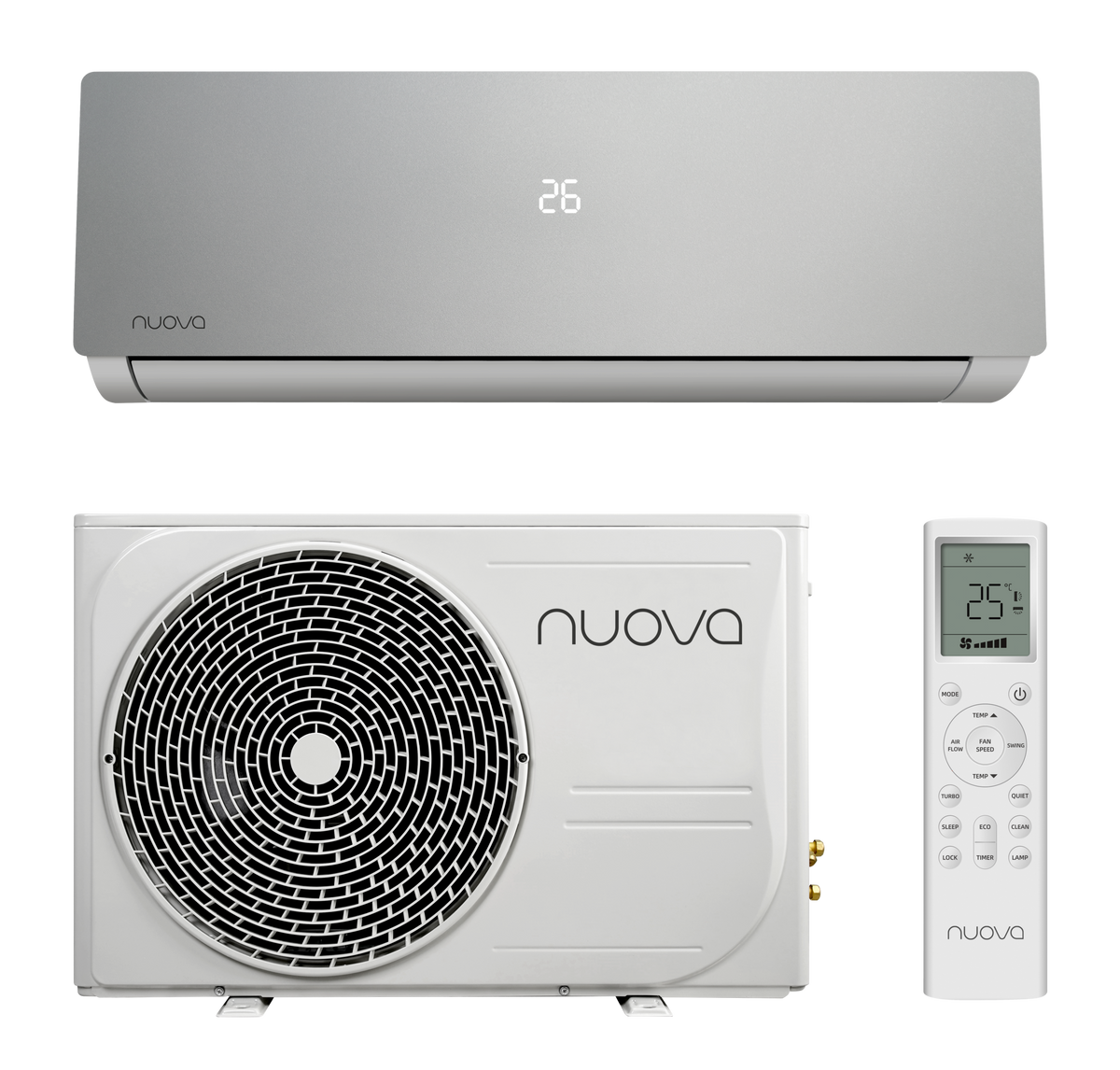 Nuova Infinity AI Smart 2,5 kW Airconditioner SET (met WiFi)