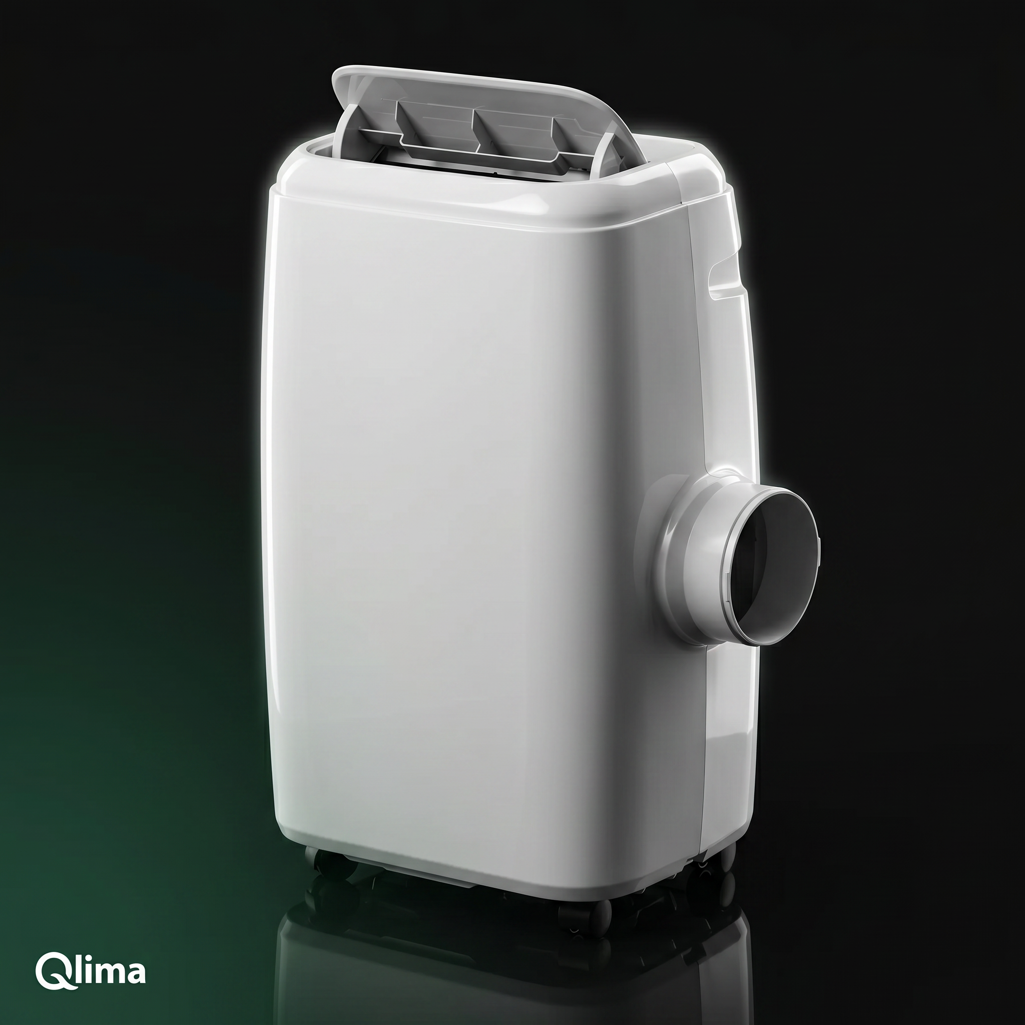 Qlima P234 Climatiseur Mobile | 12 000 BTU – 3,5 kW | Refroidir, Déshumidifier & Ventiler | Jusqu'à 110 m³