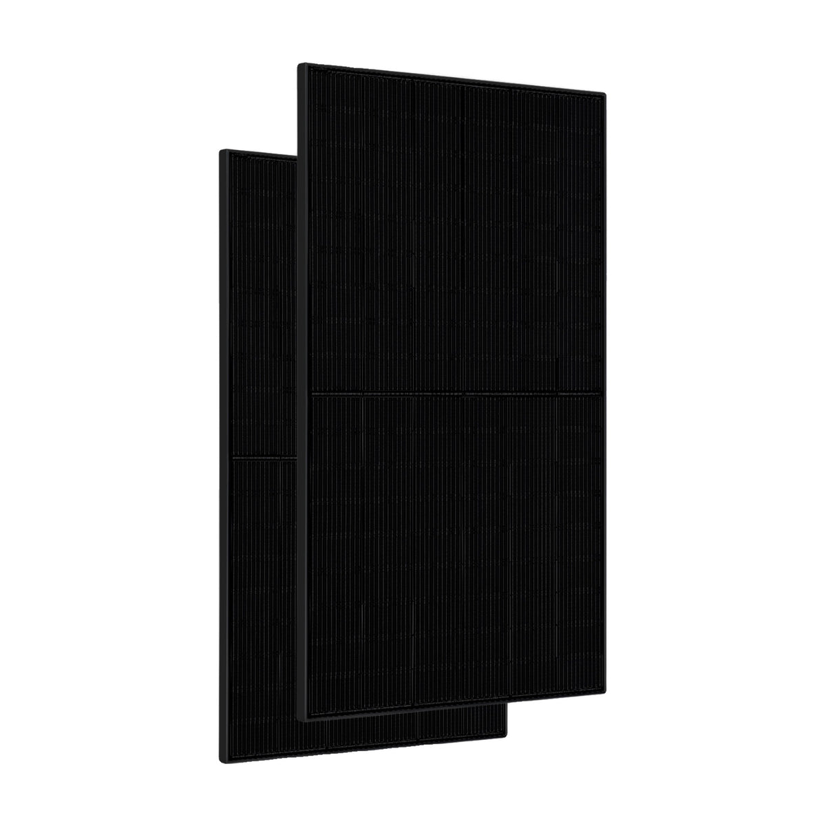 Zonnepaneelpakket met 2 JA Solar 455 Wp full black glas-glas zonnepanelen